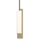 Axis Mini Pendant - Soft Gold / Opal
