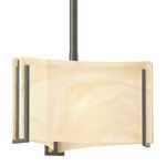 Exos Delta Mini Pendant - Dark Smoke / Amber