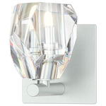 Gatsby Wall Sconce - Vintage Platinum / Crystal