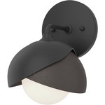 Brooklyn Double Shade Wall Sconce - Black / Oil Rubbed Bronze