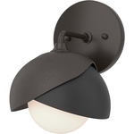 Brooklyn Double Shade Wall Sconce - Oil Rubbed Bronze / Black