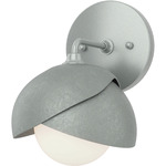 Brooklyn Double Shade Wall Sconce - Vintage Platinum / Vintage Platinum
