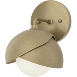 Brooklyn Double Shade Wall Sconce - Soft Gold / Soft Gold