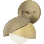 Brooklyn Double Shade Wall Sconce - Soft Gold / Modern Brass