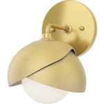 Brooklyn Double Shade Wall Sconce - Modern Brass / Modern Brass
