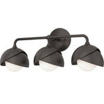 Brooklyn Double Shade Bathroom Vanity Light - Oil Rubbed Bronze / Oil Rubbed Bronze