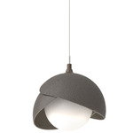 Brooklyn Double Shade Pendant - Dark Smoke / Dark Smoke