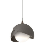 Brooklyn Double Shade Pendant - Dark Smoke / Oil Rubbed Bronze