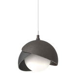 Brooklyn Double Shade Pendant - Oil Rubbed Bronze / Black