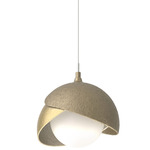 Brooklyn Double Shade Pendant - Soft Gold / Modern Brass