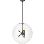 Sfera Pendant - Natural Iron / Clear