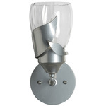 Lapas Wall Sconce - Sterling / Water