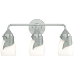 Lapas Bathroom Vanity Light - Vintage Platinum / Opal