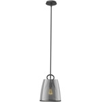 Caliper Pendant - Black / Smoke