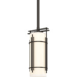 Paralline Mini Pendant - Oil Rubbed Bronze / Opal