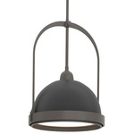 Atlas Pendant - Dark Smoke / Black