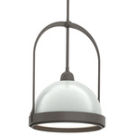 Atlas Pendant - Dark Smoke / Vintage Platinum