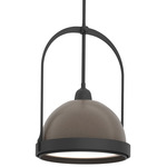 Atlas Pendant - Black / Bronze
