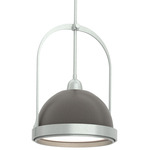 Atlas Pendant - Vintage Platinum / Dark Smoke