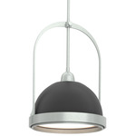 Atlas Pendant - Vintage Platinum / Black