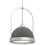 Atlas Pendant - Vintage Platinum / Natural Iron