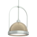 Atlas Pendant - Vintage Platinum / Soft Gold
