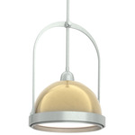 Atlas Pendant - Vintage Platinum / Modern Brass