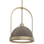 Atlas Pendant - Soft Gold / Bronze