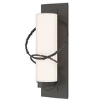 Olympus Outdoor Wall Sconce - Coastal Natural Iron / Opal