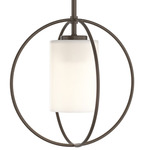 Rhythm Mini Pendant - Bronze / Opal