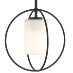 Rhythm Mini Pendant - Black / Opal