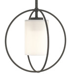 Rhythm Mini Pendant - Natural Iron / Opal