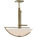 Ondrian Oval Pendant - Modern Brass / Opal