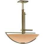 Ondrian Oval Pendant - Modern Brass / Sand