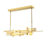 Planar Linear Pendant - Modern Brass