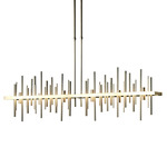 Cityscape Large Linear Pendant - Modern Brass / Soft Gold