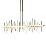 Cityscape Large Linear Pendant - Modern Brass / Modern Brass
