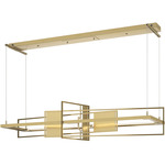 Summer Linear Pendant - Modern Brass / Modern Brass