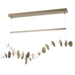 Lily Linear Pendant - Modern Brass / Bronze
