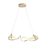 Zephyr LED Pendant - Modern Brass