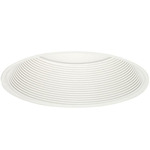 J6RL 6IN Retrofit Downlight Trim Insert - White Baffle