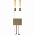 Lisse Wall Sconce - Modern Brass / Opal