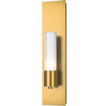 Pillar Wall Sconce - Modern Brass / Opal
