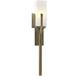 Mediki Wall Sconce - Modern Brass / Opal