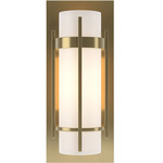 Banded with Bar Wall Sconce - Modern Brass / Opal