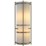 Extended Bars Wall Sconce - Modern Brass / Ivory Art