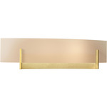 Axis Wall Sconce - Modern Brass / Sand