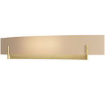 Axis Wall Sconce - Modern Brass / Sand