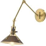 Henry Swing Arm Wall Sconce - Modern Brass / Bronze