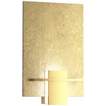 Aperture Wall Sconce - Modern Brass / White Art